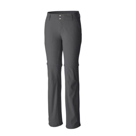 Columbia Women's Saturday Trail II Convertible Pant Grey - 6 Long - Picture 1 of 8